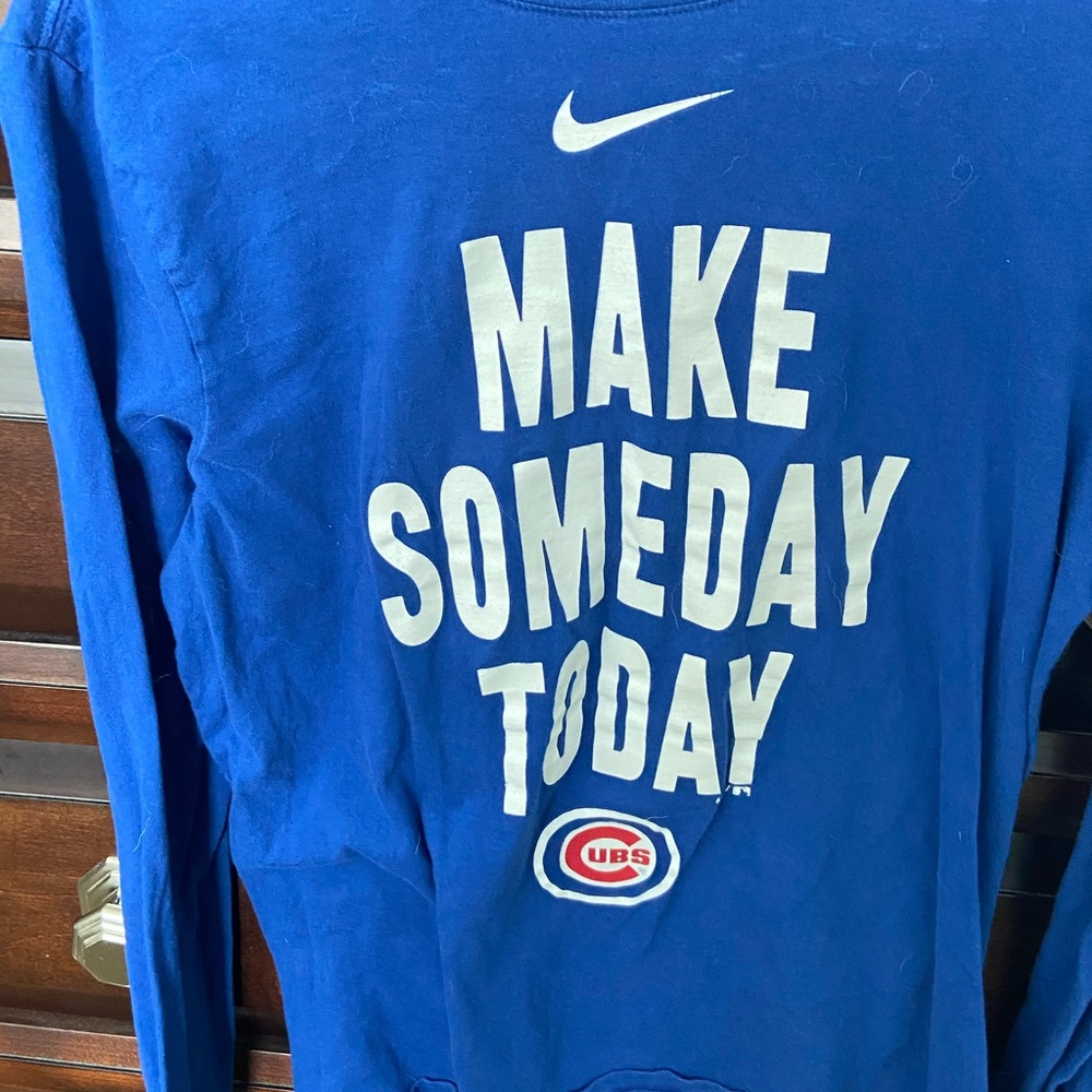 Cubs and Nike Long Sleeve Shirt